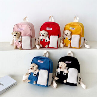 Teddy bear school bag for kids