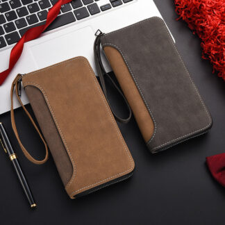 Men's Long Wallet with ribbon