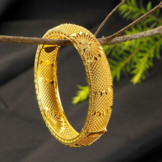 Gold-Plated Peacock Bracelet